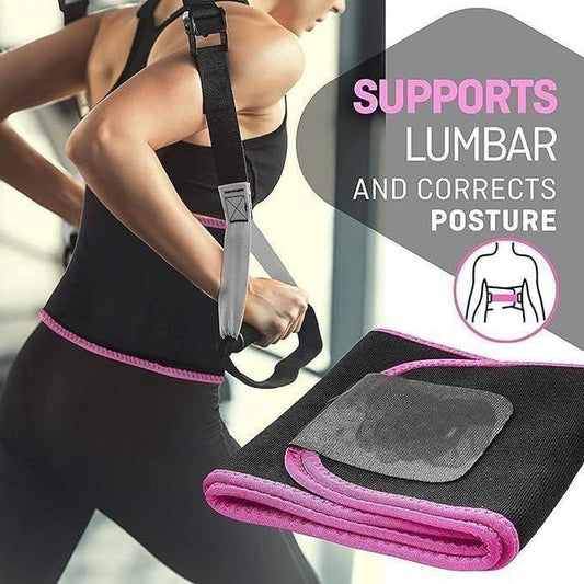(Pack of 2) Adjustable Waist Trimmer Belt for Men & Women