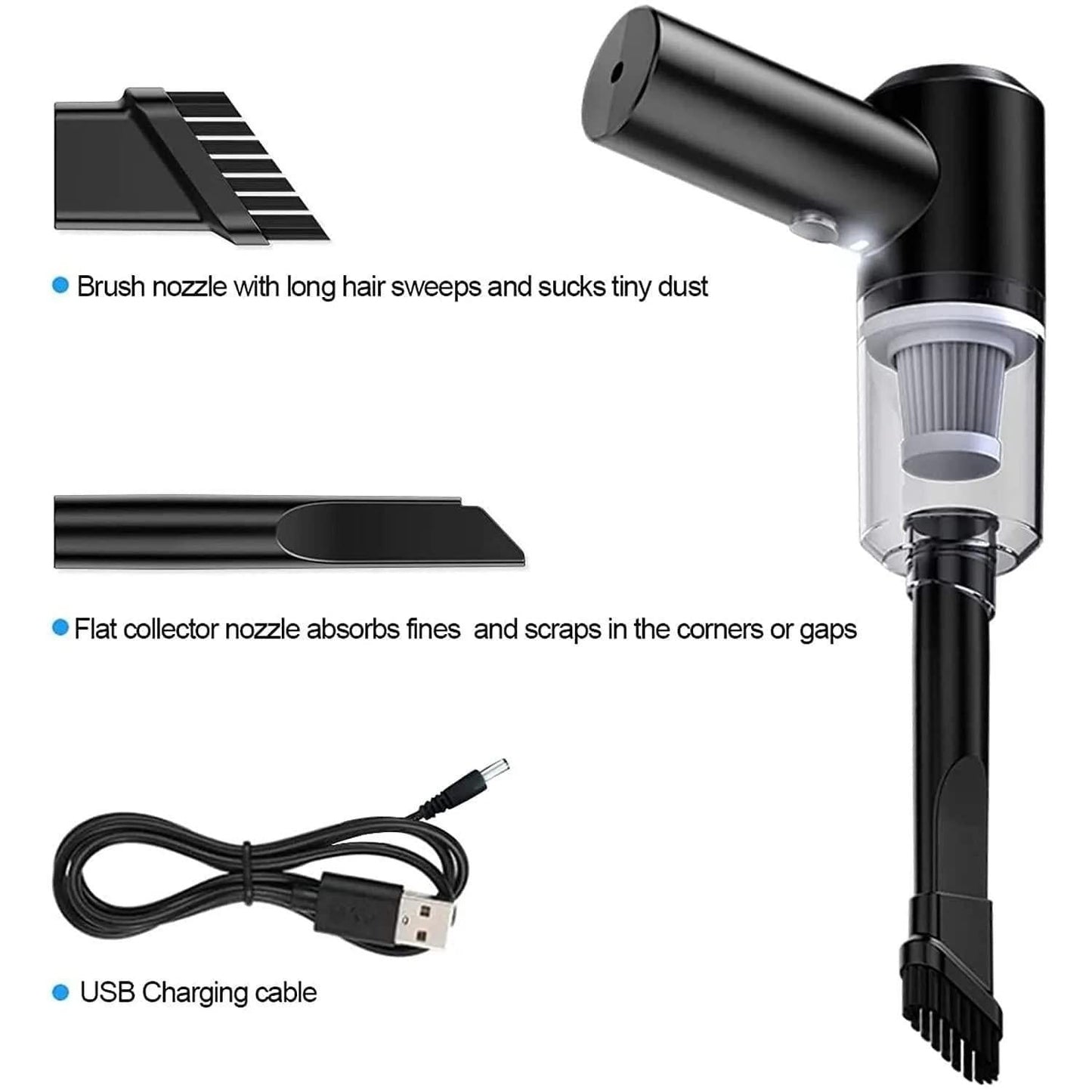 Multifunctional Portable Air Duster Wireless Vacuum Cleaner