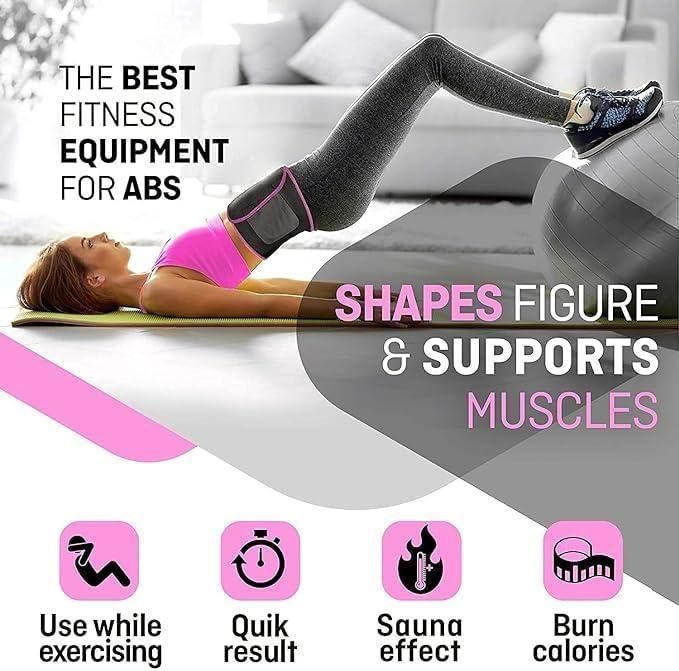 (Pack of 2) Adjustable Waist Trimmer Belt for Men & Women
