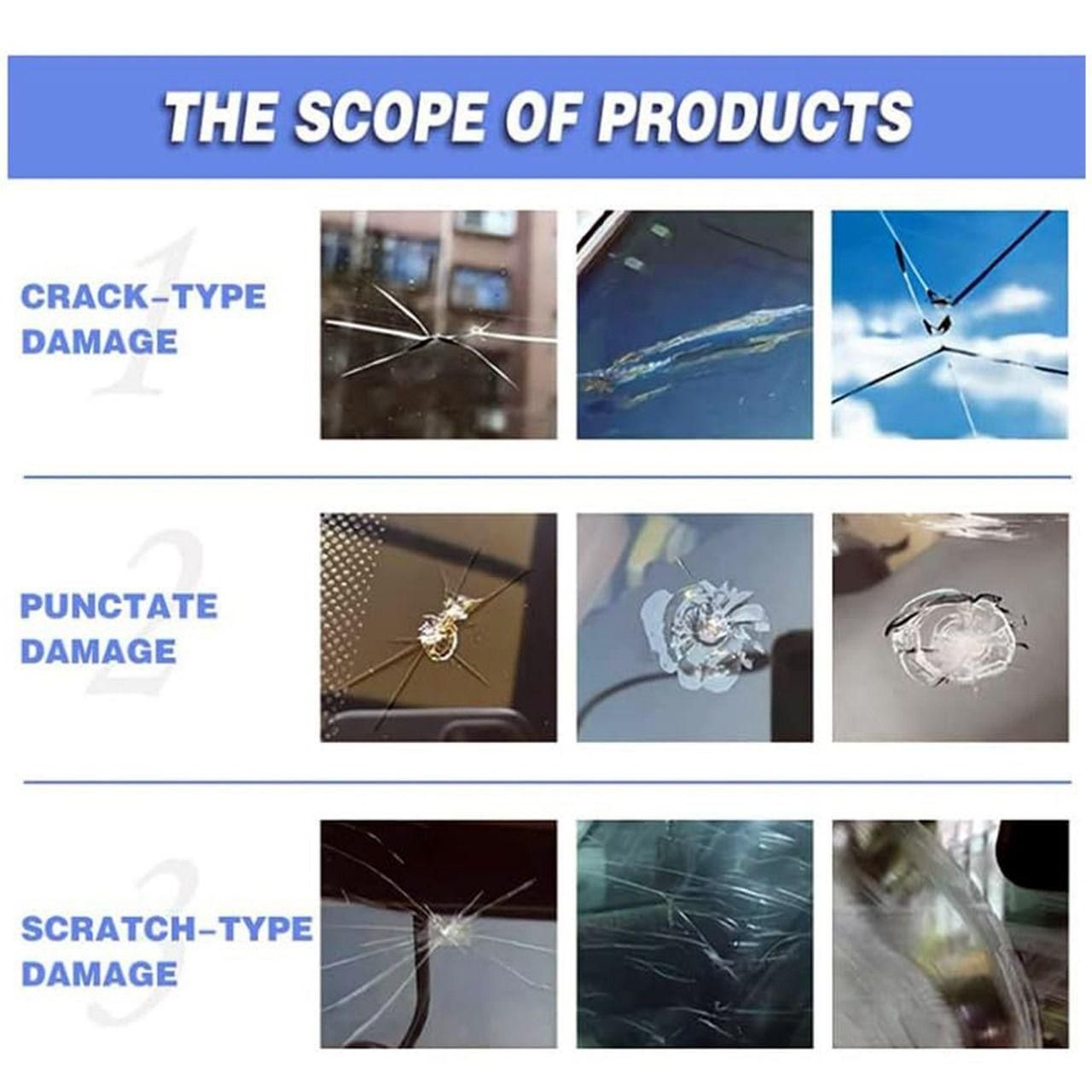 Glass Repair Kit (Pack of 2) – Windshield Repair Resin