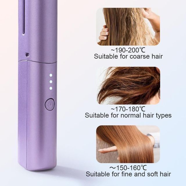 Meneflix™ Portable Hair Straightener Hot Comb