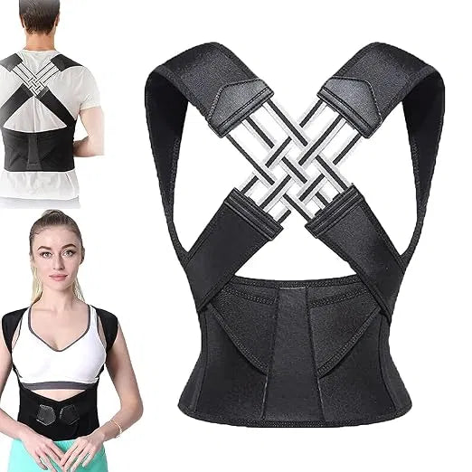 Adjustable Posture Support Belt for Men & Women – Back & Shoulder Support