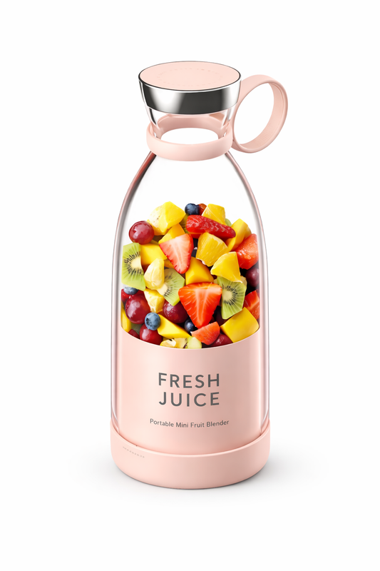 Portable Blender – USB Rechargeable Mini Juicer with Powerful Blending Performance