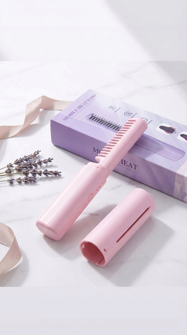 Meneflix™ Portable Hair Straightener Hot Comb